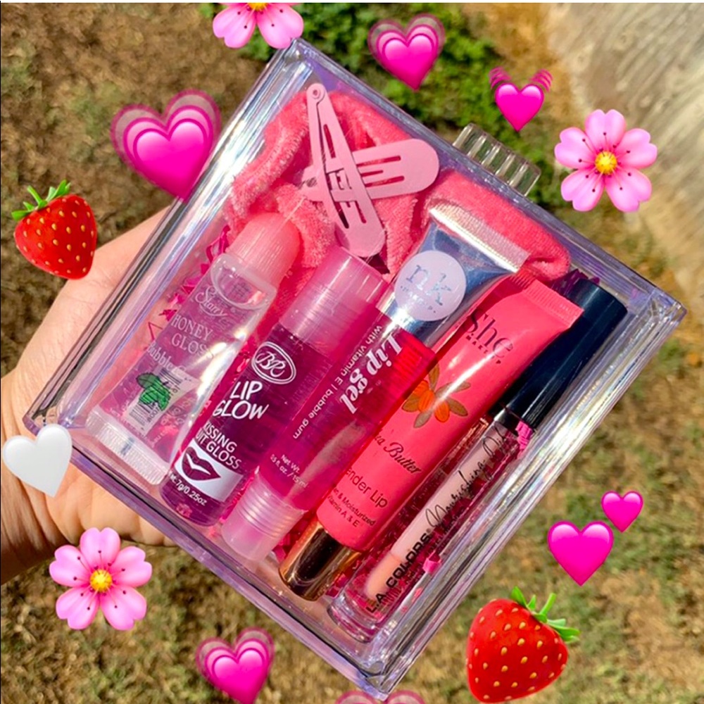 Pink Lip Gloss Vault Bundle